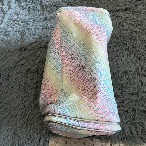 Juicy Couture Mini Duffle Bag Rainbow Hand Bag Y2K - Picture 9 of 12